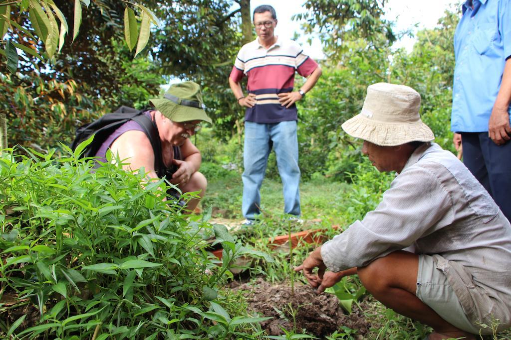 Gite Nam Hien Mekong Cho Lach Exterior foto