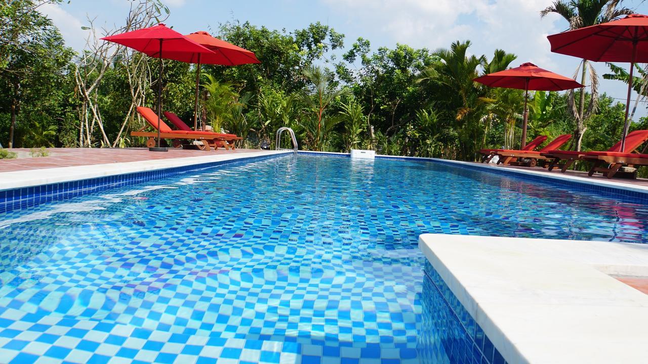 Gite Nam Hien Mekong Cho Lach Exterior foto