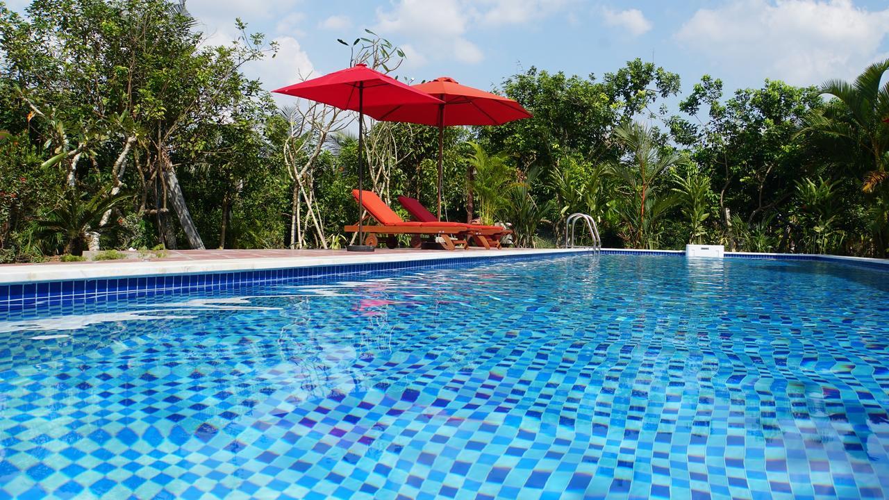 Gite Nam Hien Mekong Cho Lach Exterior foto