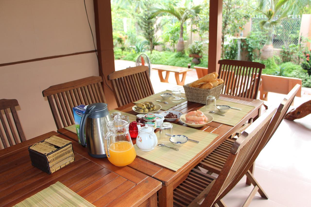 Gite Nam Hien Mekong Cho Lach Exterior foto